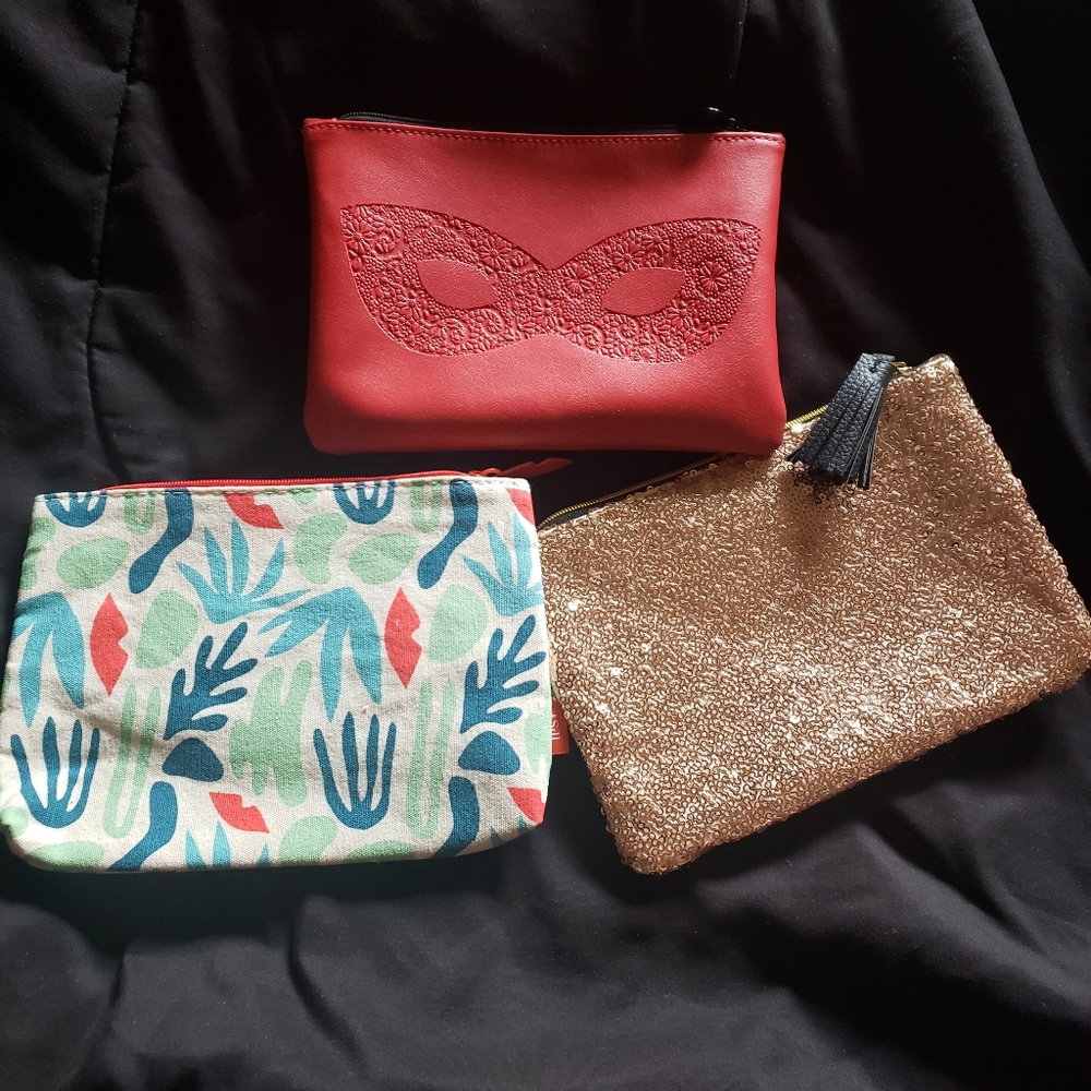 Ipsy cosmetic bags